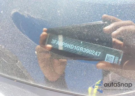 2016 Ford Fusion Se из США, поврежденный, VIN 3FA6P0HD1GR390247